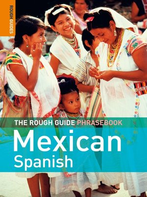 cover image of The Rough Guide Phrasebook Mexican Spanish